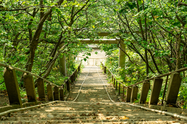 太田山神社の石段