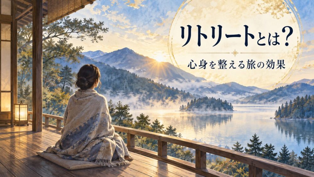 リトリートとは?スピリチュアルな意味や効果・過ごし方とおすすめの旅