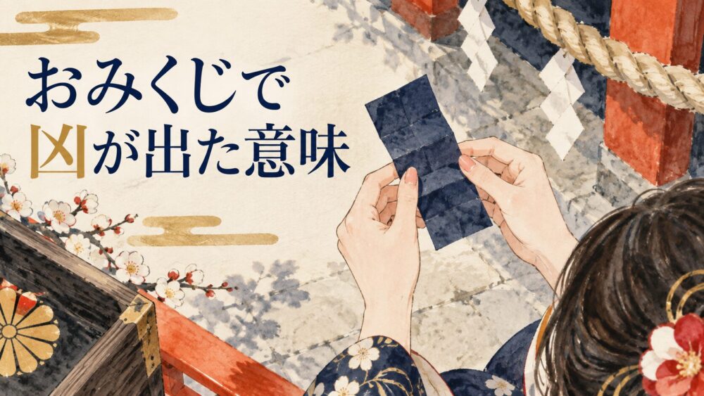 【完全版】おみくじ凶のスピリチュアルな本当の意味！実は運がいい理由・確率や浅草寺の秘密・結び方の作法まで徹底解説