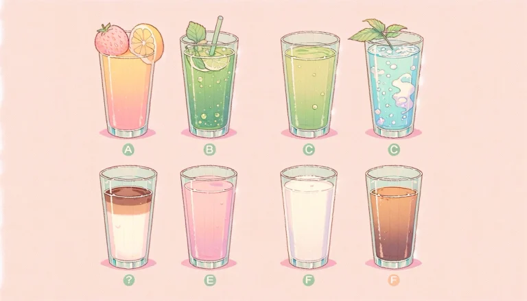 【心理テスト】飲み物に例えると？