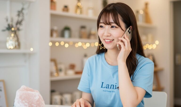 電話占いセピアに潜入調査するLaniのスタッフ