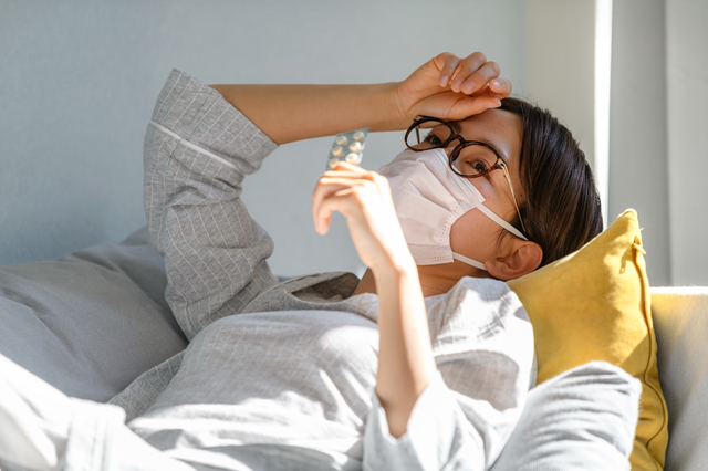 風邪　体調不良　発熱