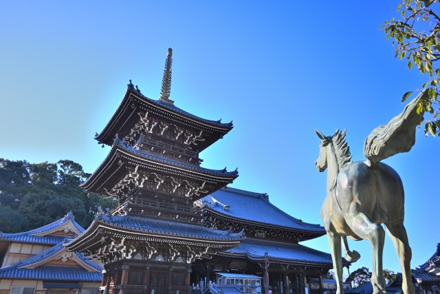 水間寺三重塔