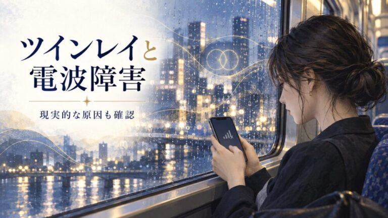 ツインレイと電波障害のスピリチュアルな意味｜LINEが繋がらない・通信エラーは再会や宇宙の計らい？【星空こもぴ監修】