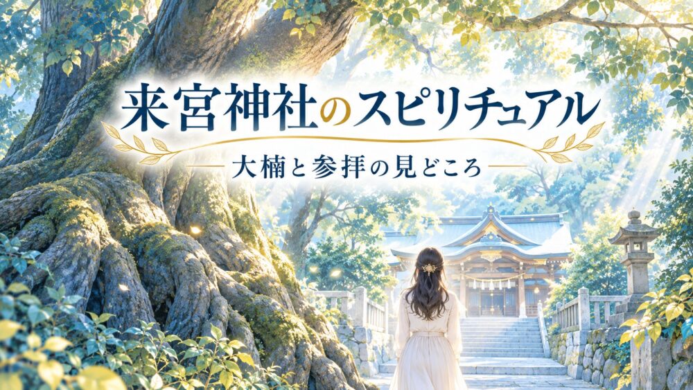 来宮神社スピリチュアル!樹齢2100年大楠のご利益と不思議体験