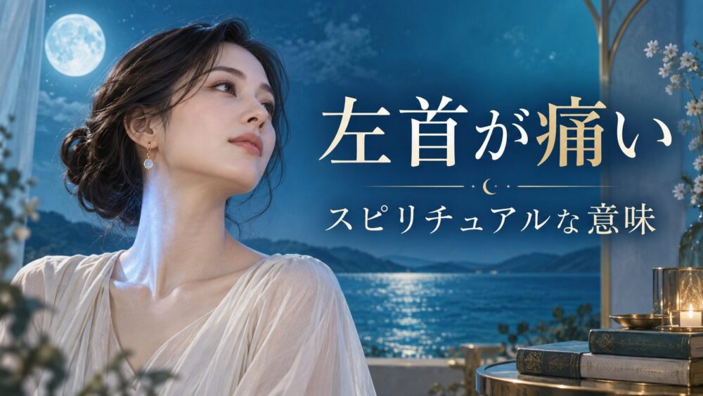 左首が痛い・違和感があるスピリチュアルな意味!左首筋の張りや肩にかけての痛み・恋愛のサインを徹底解説