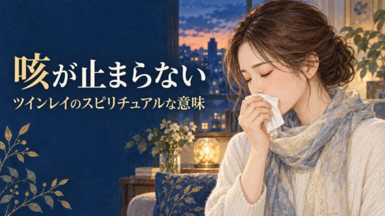ツインレイで咳が止まらないスピリチュアルな意味｜魂の周波数調整・相手が咳き込む理由まで徹底解説【星空こもぴ監修】