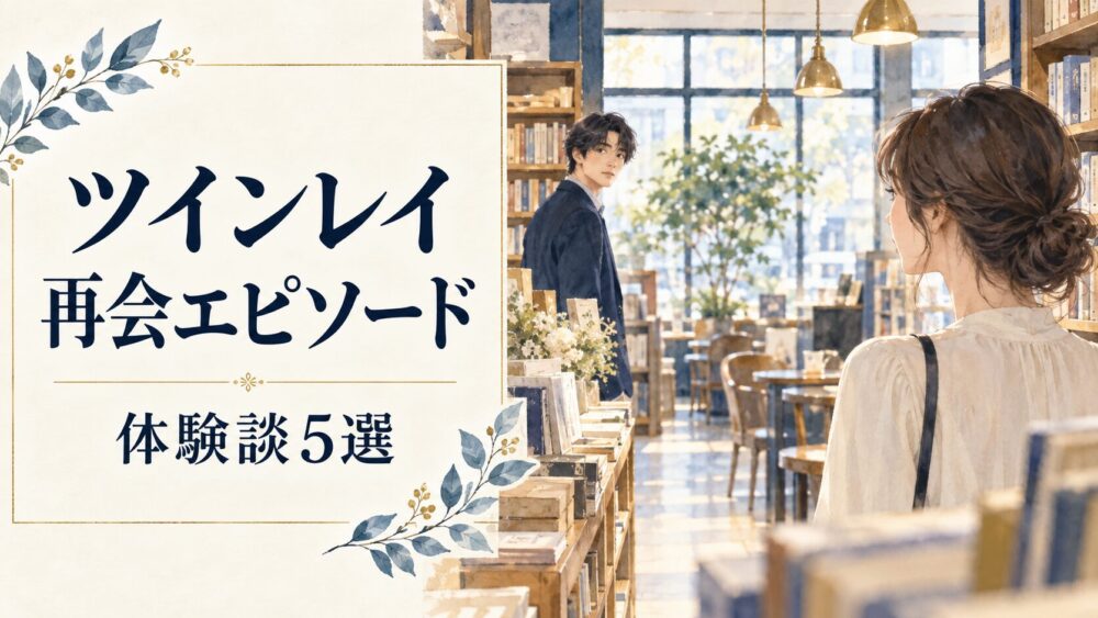 ツインレイの奇跡的な再会エピソード5選|突然の偶然や場所・何年後かに再会できた実話体験談【星空こもぴ監修】