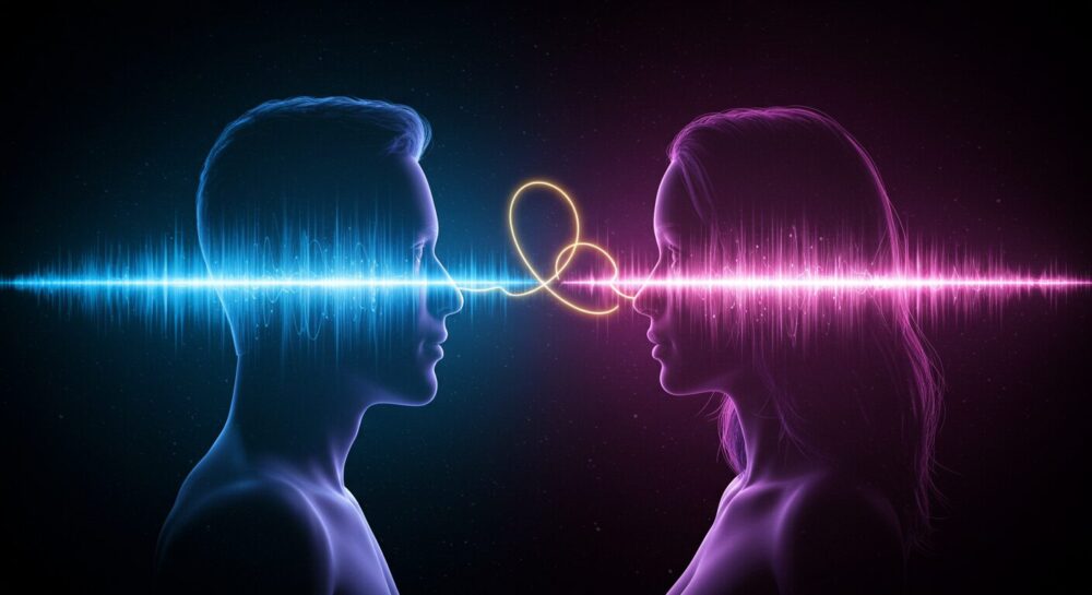 ツインレイなのに会話が噛み合わないのは偽物だから？いいえ、それは魂が共鳴する前の周波数チューニングです