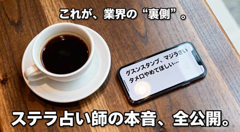 【2026年7月最新】占いステラのウラスピ評判|占い師スレの読み方と注意点