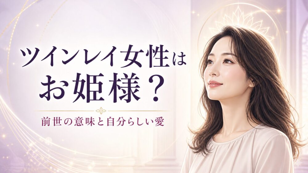 ツインレイ女性はお姫様？前世の意味と特徴、自分らしく愛されるための考え方