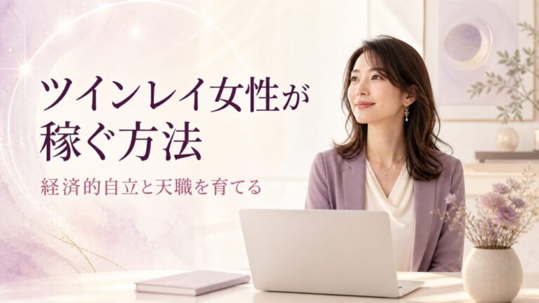 ツインレイ女性が稼ぐ方法｜経済的自立と天職を現実的に育てる8ステップ
