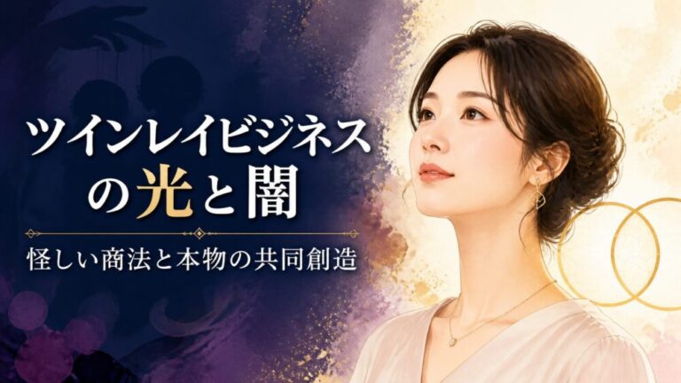 【徹底解剖】ツインレイビジネスの光と闇｜怪しいスピリチュアル詐欺の手口と本物の共同創造・仕事パートナーシップ