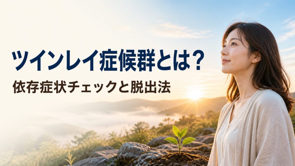 【診断】ツインレイ症候群とは?危険な依存症状・身体の不調チェックリストと脱出法
