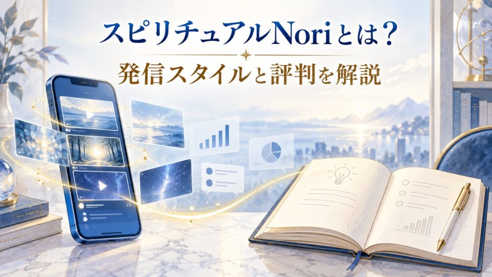 スピリチュアルNoriとは何者？素顔や年齢・評判と個人鑑定の有無