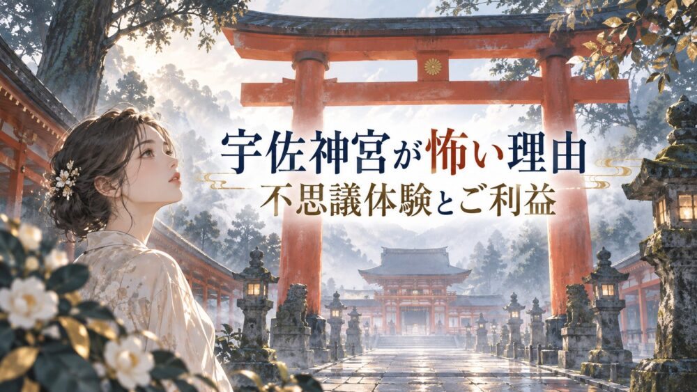 宇佐神宮が怖いと言われる理由！不思議体験や大元神社・属性の秘密。