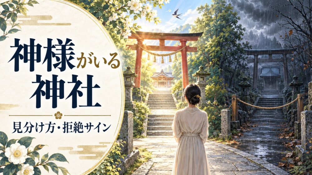 神様がいる神社の見分け方!神様がいない日や月・拒絶サインとは