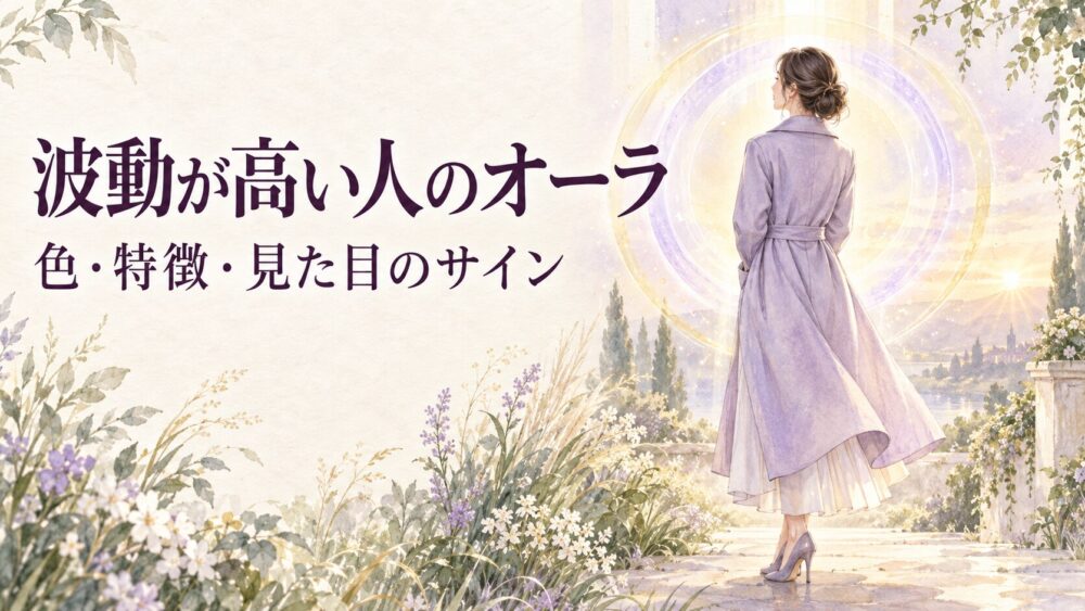 波動が高い人のオーラの色は金色・透明!特徴・見た目と嫌われる・攻撃される理由【元神官監修】