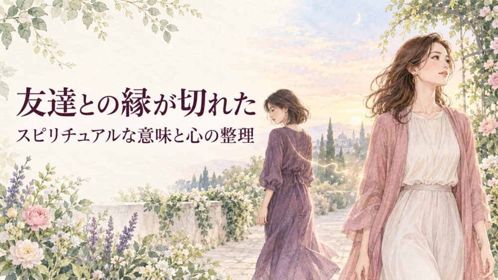 友達と縁が切れたスピリチュアル意味！切った・切られた・親友と絶縁する理由と再会の可能性【元神官監修】