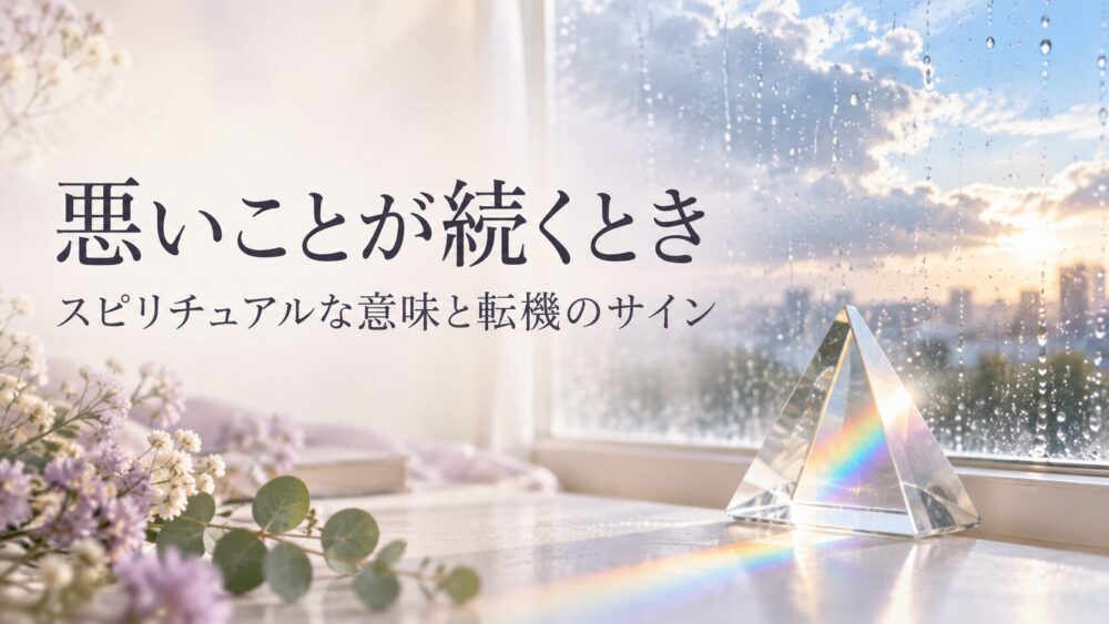 悪いことが続くのはいいことがある前兆!立て続けに起こるスピリチュアルな真相とオセロの大逆転【元神官監修】