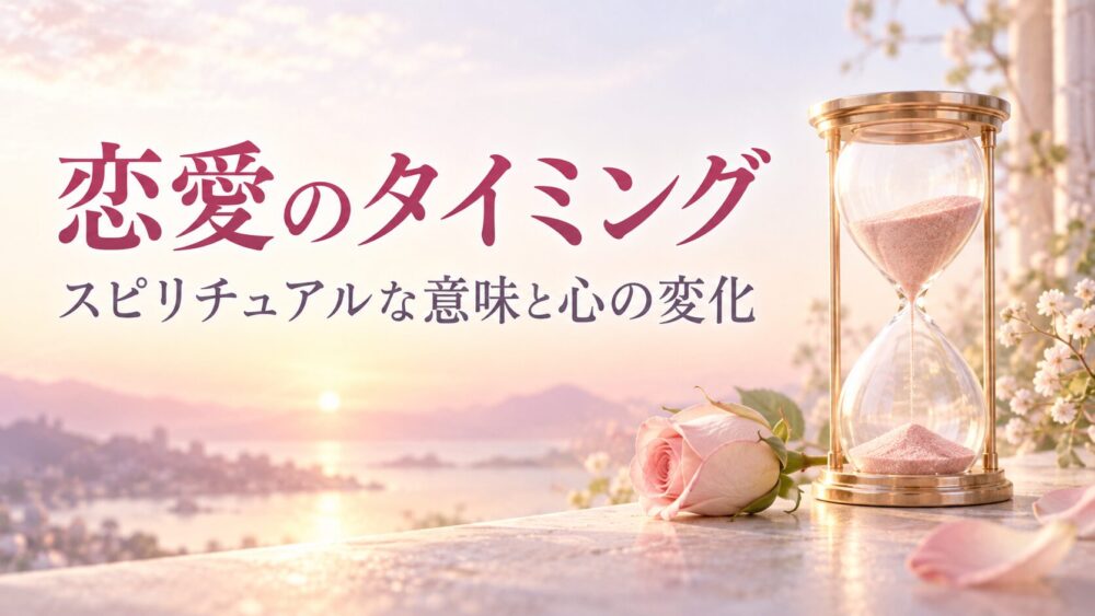 恋愛したい時は転機のサイン！スピリチュアルな恋愛のタイミング7選と運命が動き出す前兆【元神官監修】