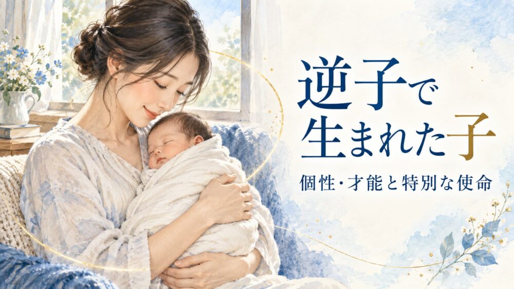 逆子で生まれた子のスピリチュアル!性格や特徴・才能と特別な使命
