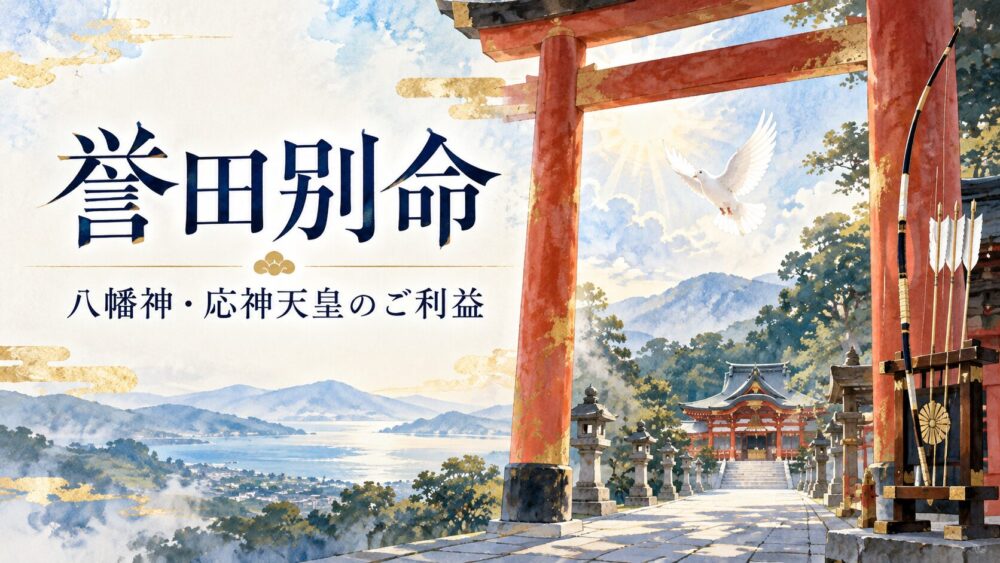 誉田別命とは?八幡神・応神天皇のご利益とスピリチュアルな意味
