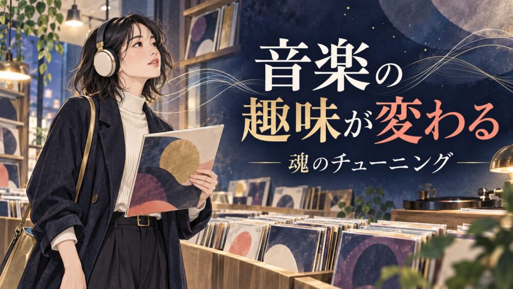 音楽の趣味が変わるスピリチュアルな意味｜魂の周波数と次元上昇