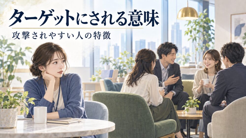 ターゲットにされるスピリチュアルな意味!攻撃されやすい人の特徴