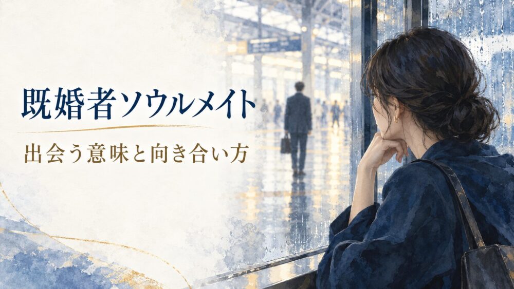 【魂の試練】ソウルメイトが既婚者・既婚者同士のスピリチュアルな意味!確かめ方と一度離れる理由&結末まで完全解説