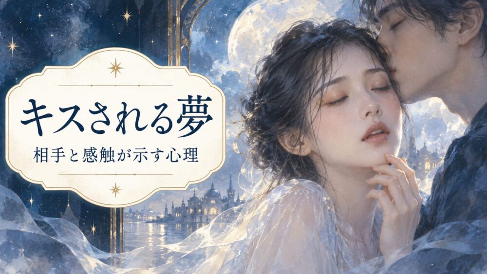 【夢占い】キスされる夢の意味45選!リアルな感覚の理由・相手&部位別の心理と暗示
